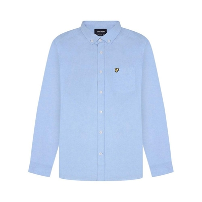 Camisa Oxford Lyle & Scott azul claro